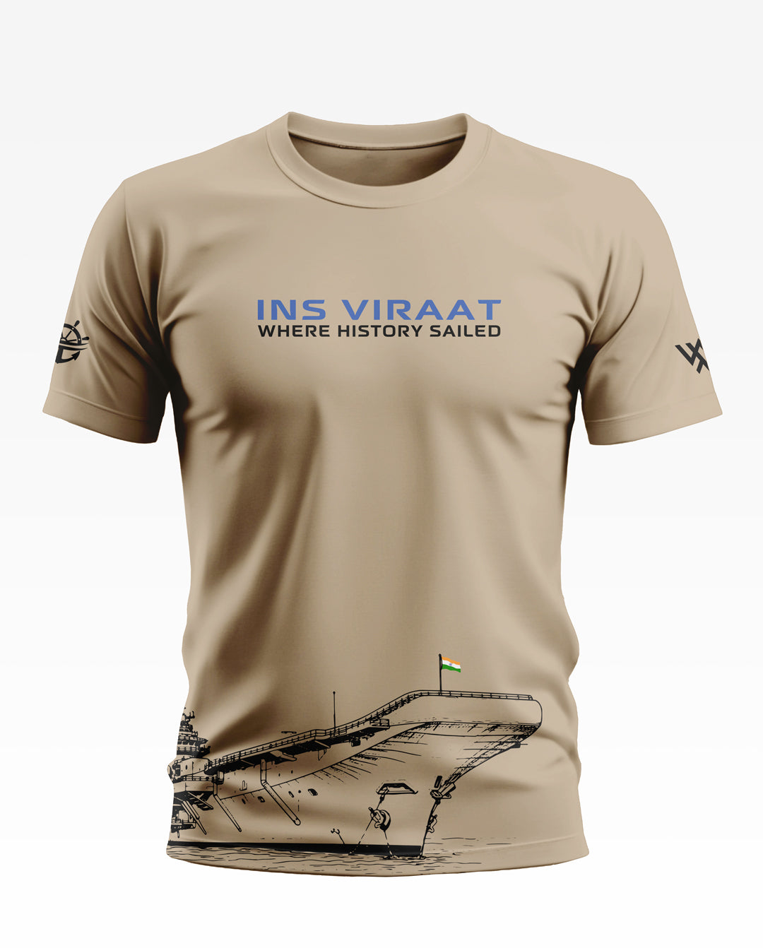 INS Viraat Soft Cotton T-shirt