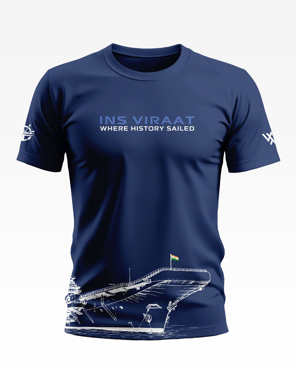 INS Viraat Soft Cotton T-shirt