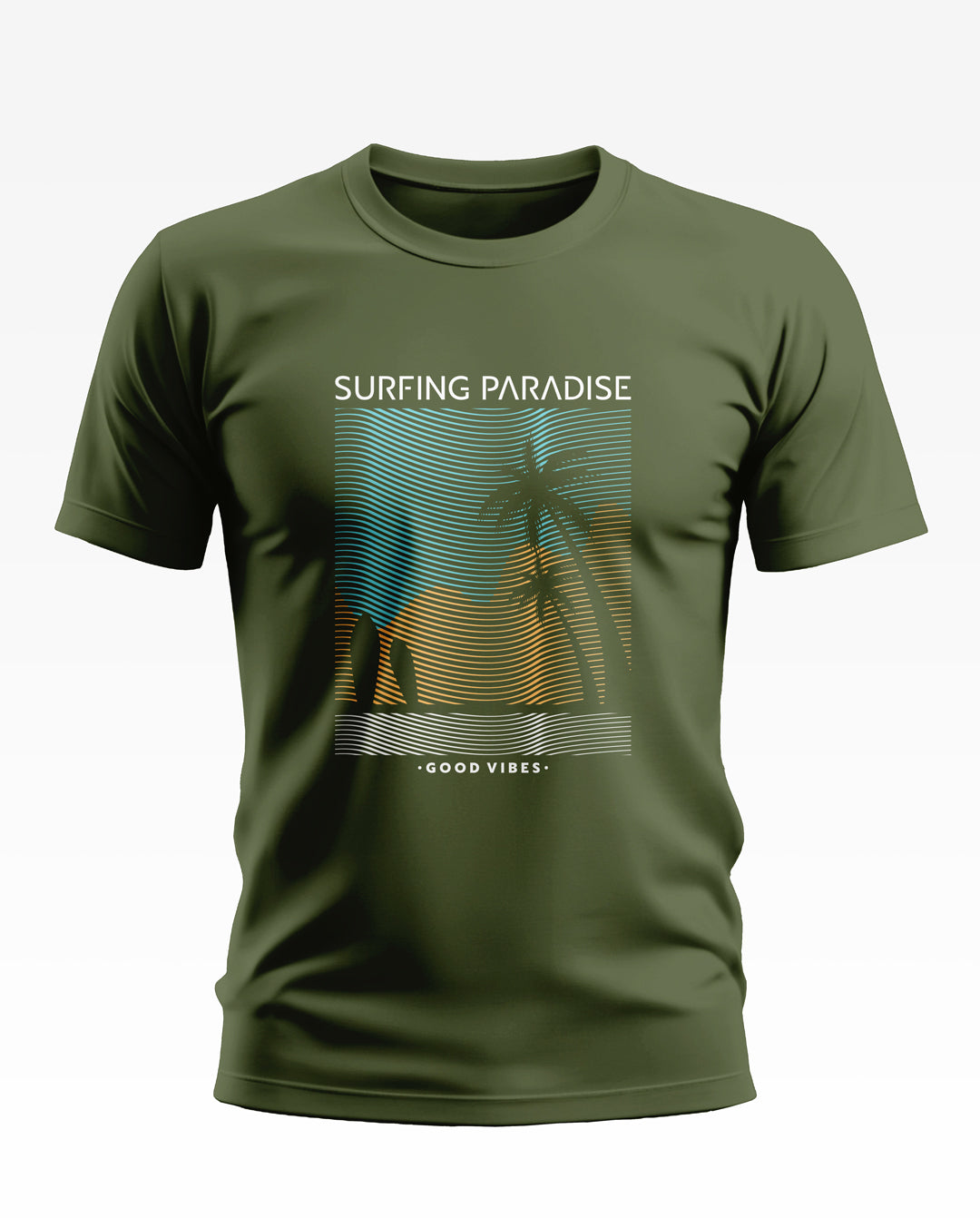Surfing Paradise Soft Cotton T-shirt