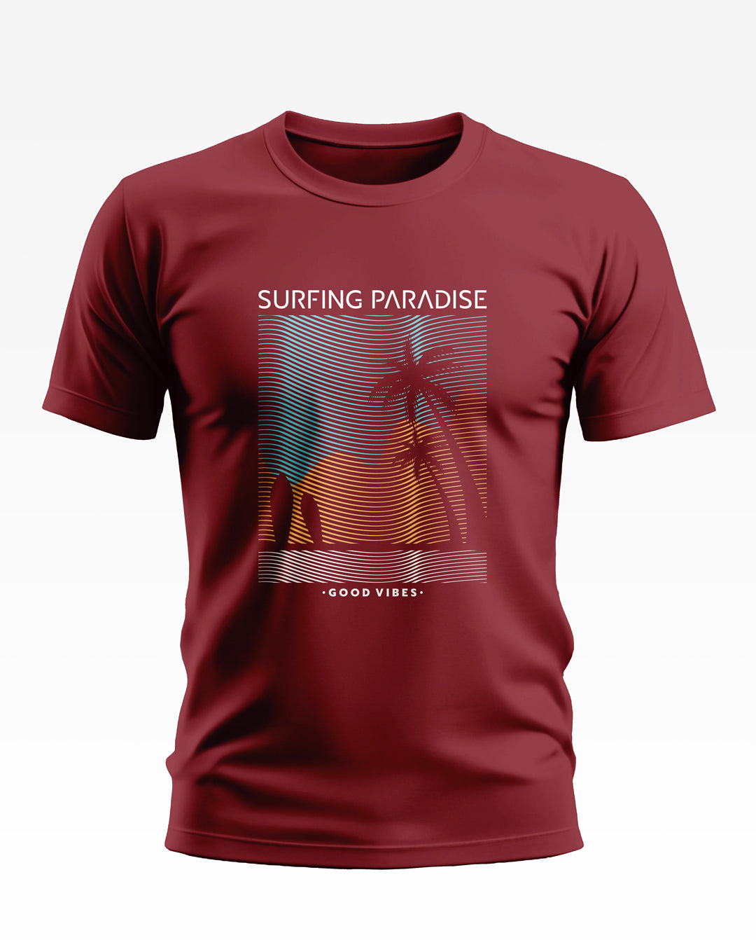Surfing Paradise Soft Cotton T-shirt