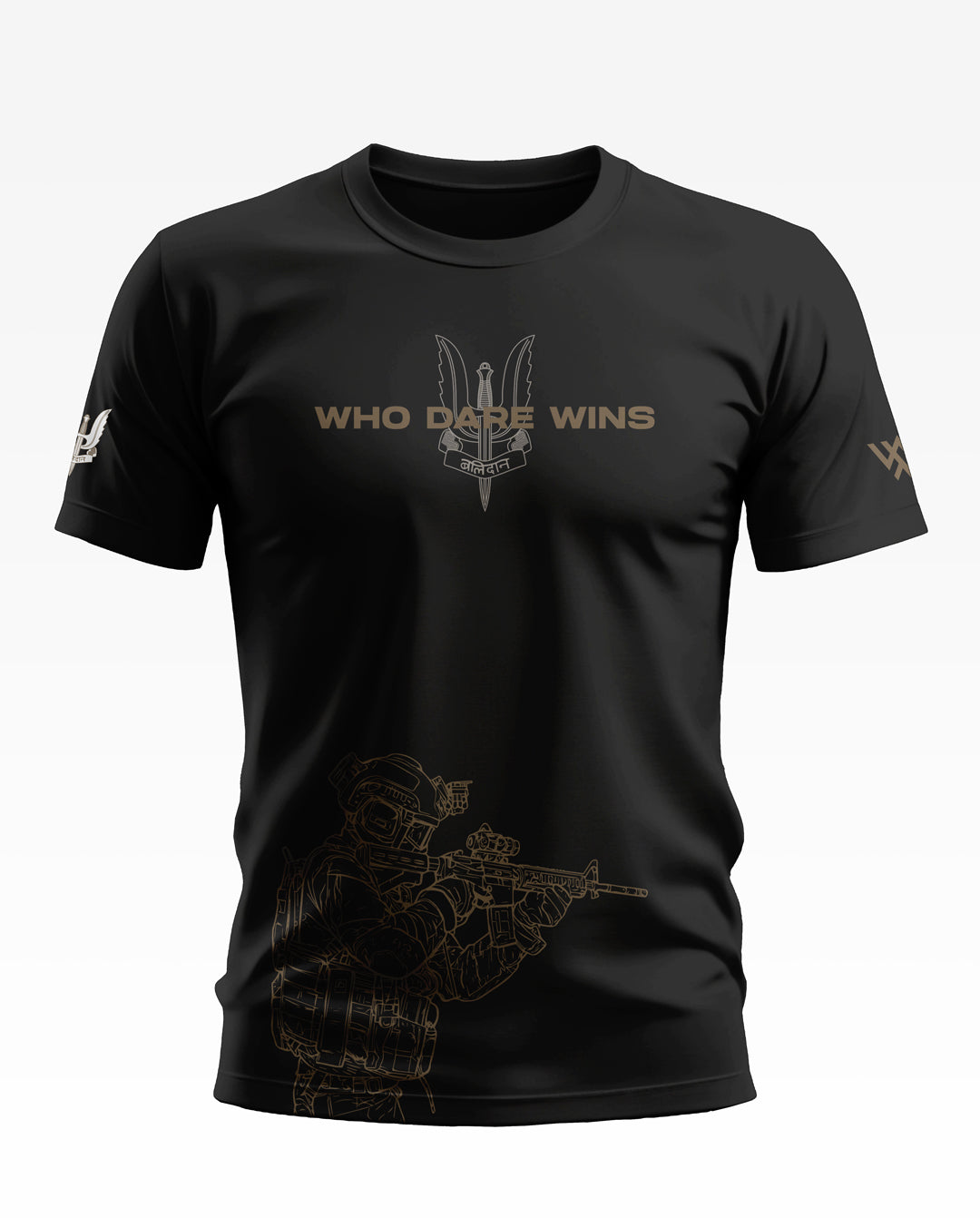 Para Who Dare Wins Soft Cotton T-shirt