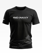 Navy Steel Meets Sea Soft Cotton T-shirt