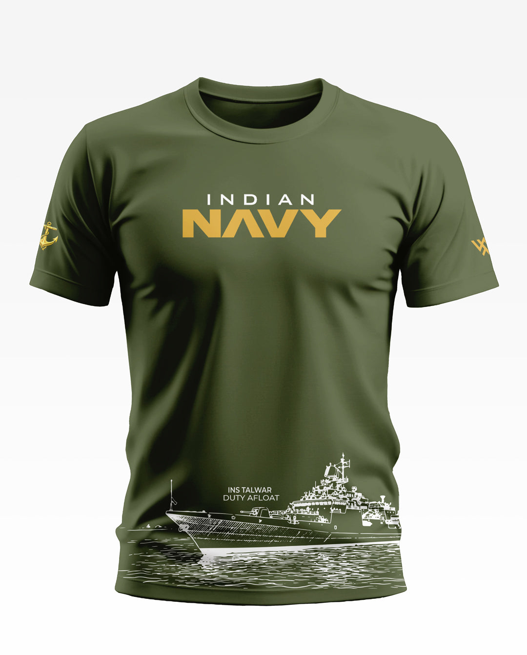 INS Talwar Duty Afloat Soft Cotton T-shirt
