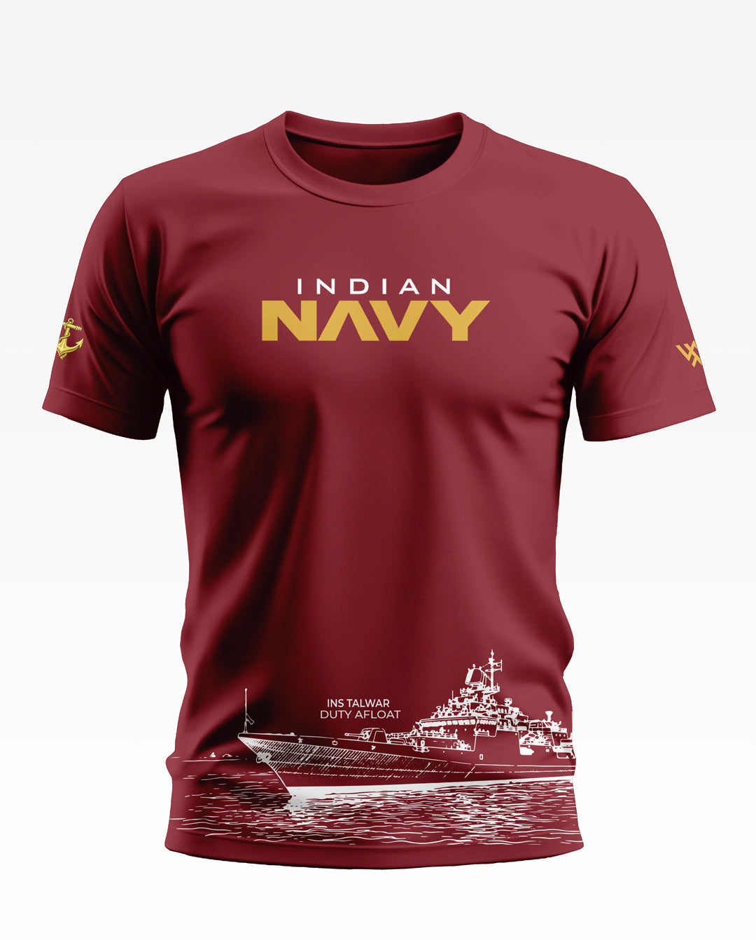 INS Talwar Duty Afloat Soft Cotton T-shirt