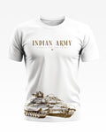 Indian Army Forged For The Front Soft Cotton T-shirt