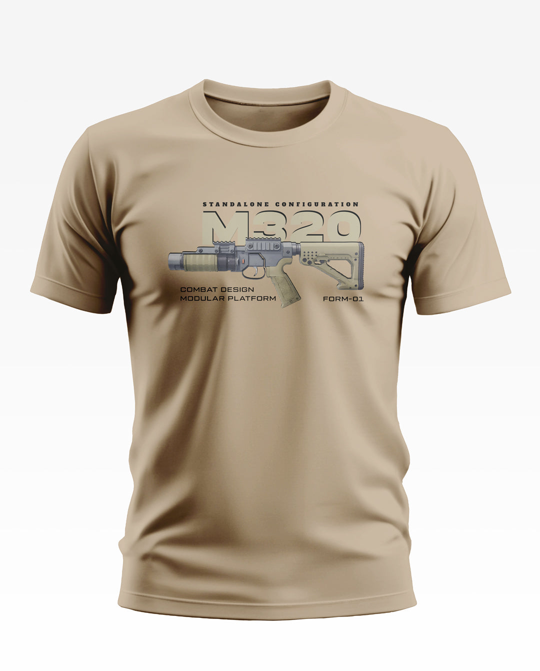 M320 Combat Design Soft Cotton T-shirt