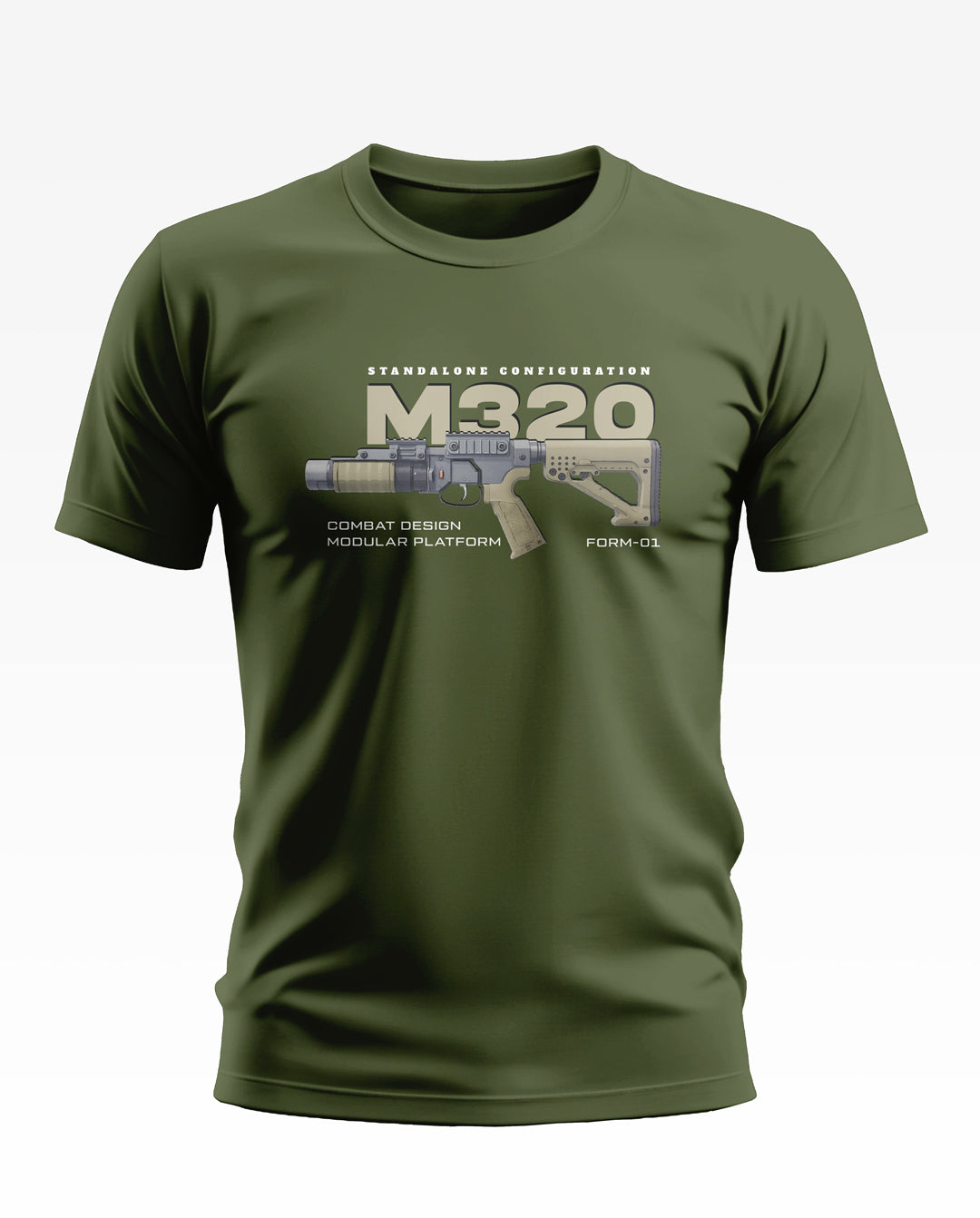 M320 Combat Design Soft Cotton T-shirt