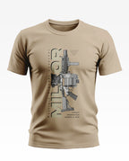MILKOR Gun Design Soft Cotton T-shirt