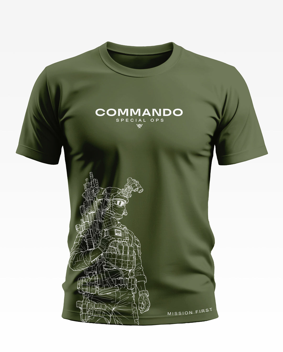 Commando Special Ops Soft Cotton T-shirt