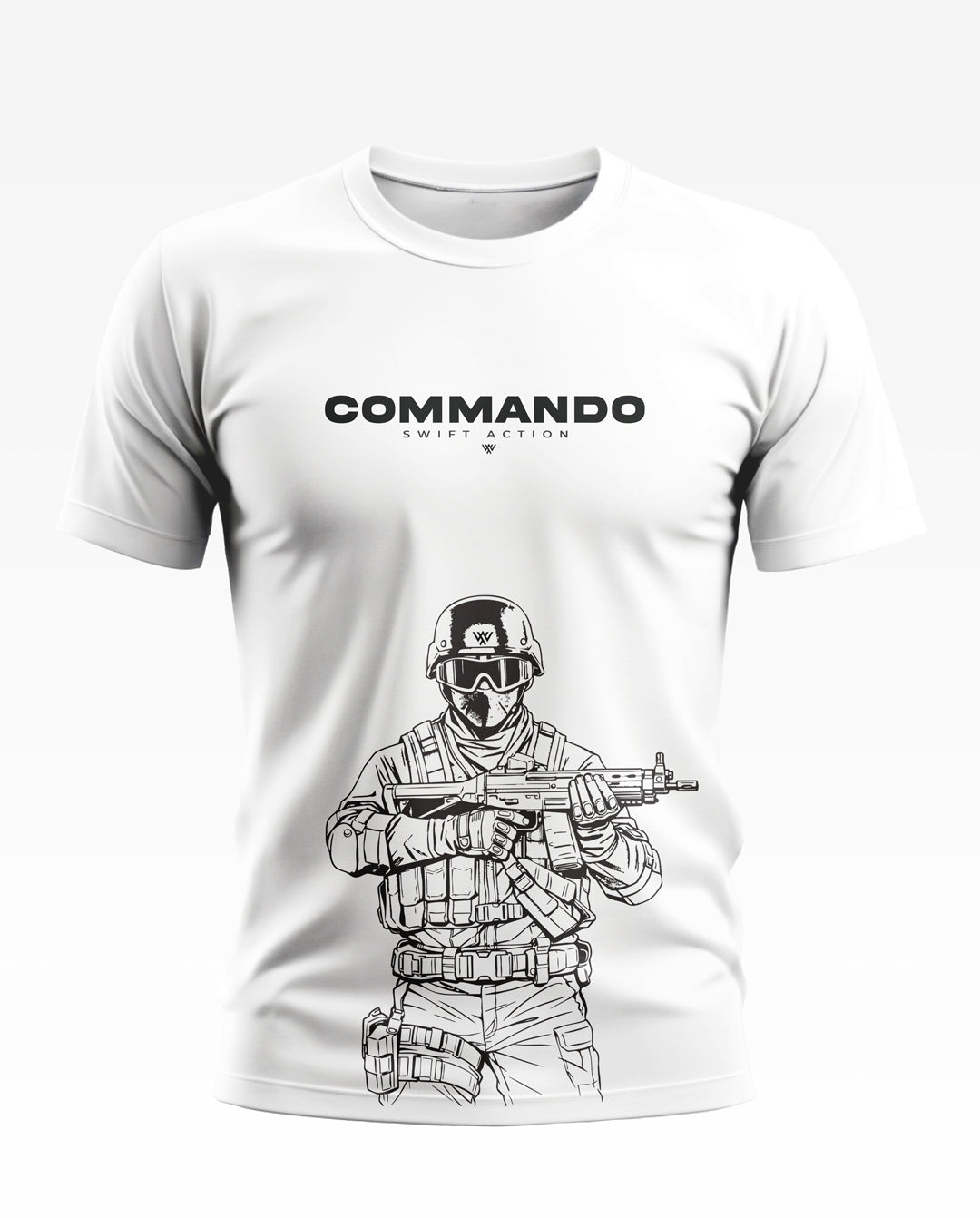 Commando Swift Action Soft Cotton T-shirt