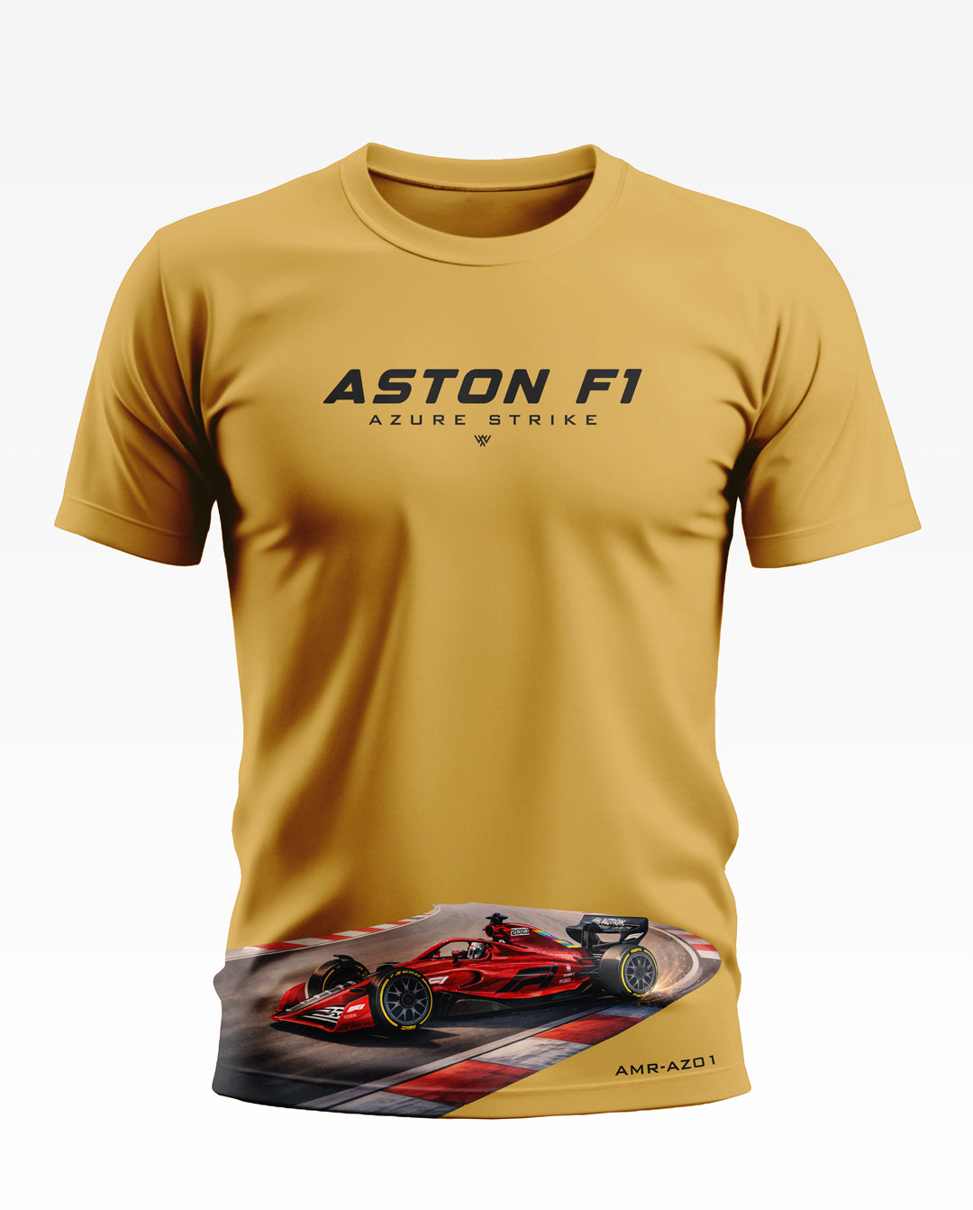 Aston F1 Azure Strike Soft Cotton T-shirt