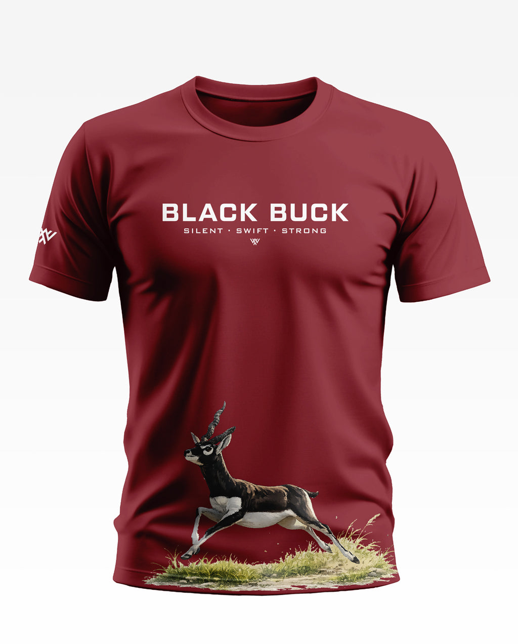 Black Buck Soft Cotton T-shirt
