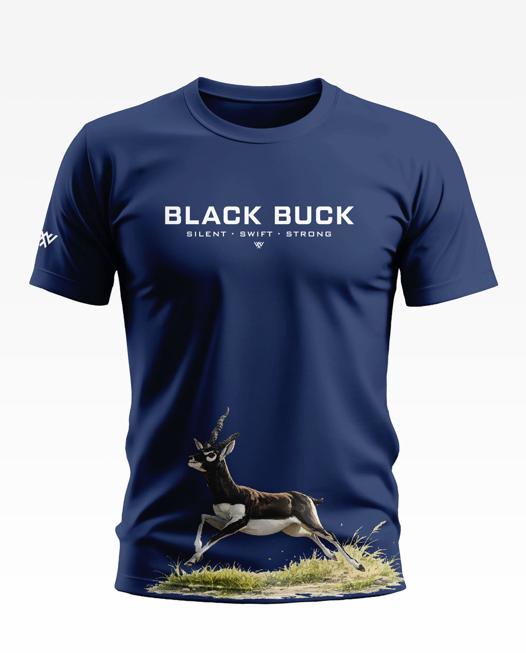 Black Buck Soft Cotton T-shirt