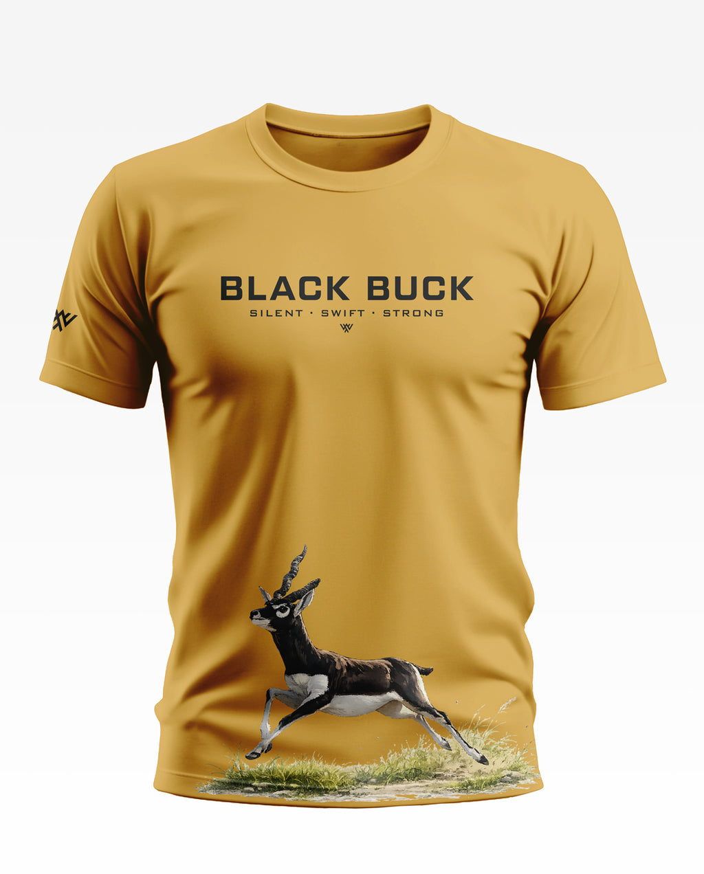 Black Buck Soft Cotton T-shirt