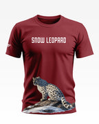 Snow Leopard Soft Cotton T-shirt