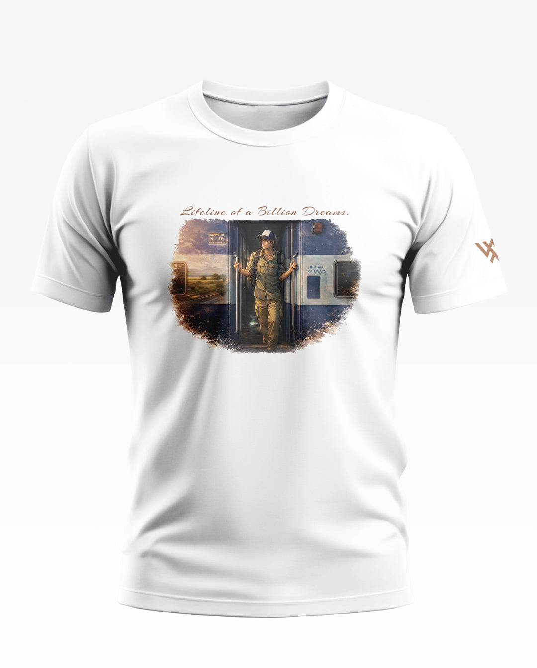 Railway Lifeline of a billion Dreams Soft Cotton T-shirt