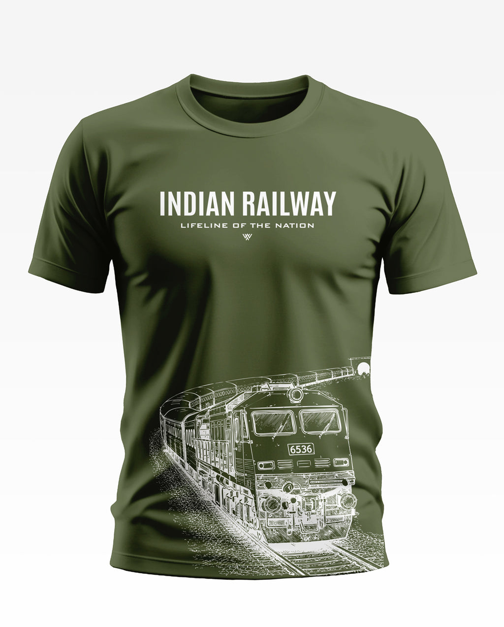 Railway Lifeline of The Nation Soft Cotton T-shirt