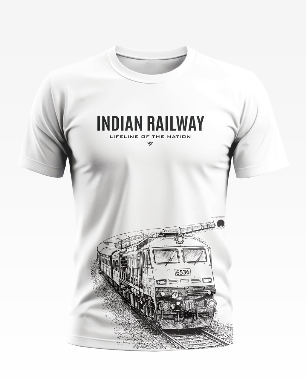 Railway Lifeline of The Nation Soft Cotton T-shirt