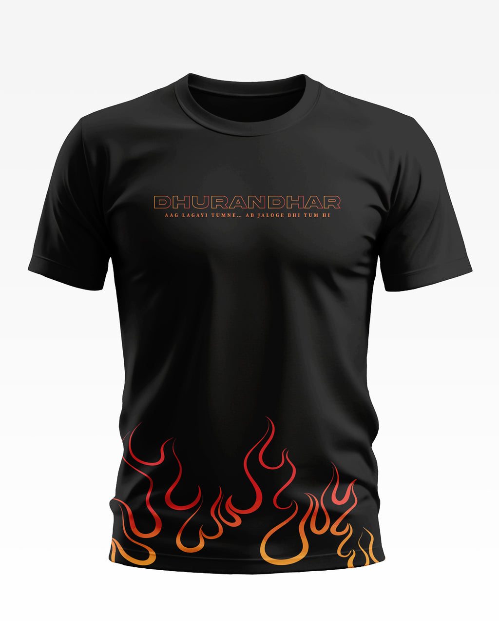 Dhurandhar Fire Soft Cotton T-shirt