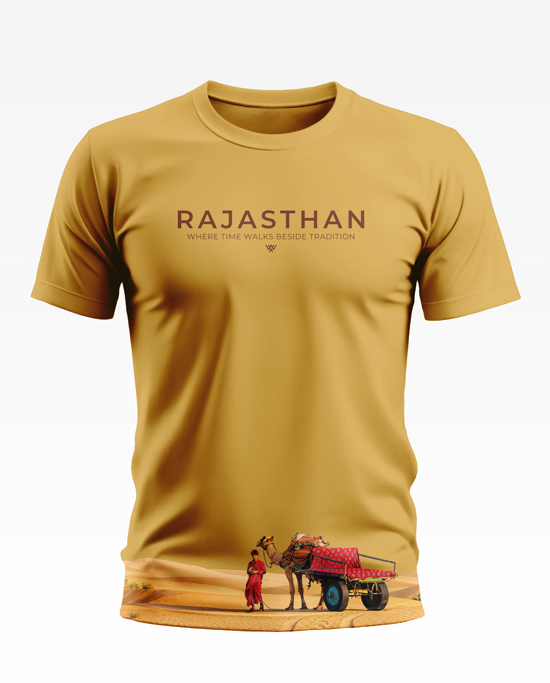 Rajasthan Beside Tradition Soft Cotton T-shirt