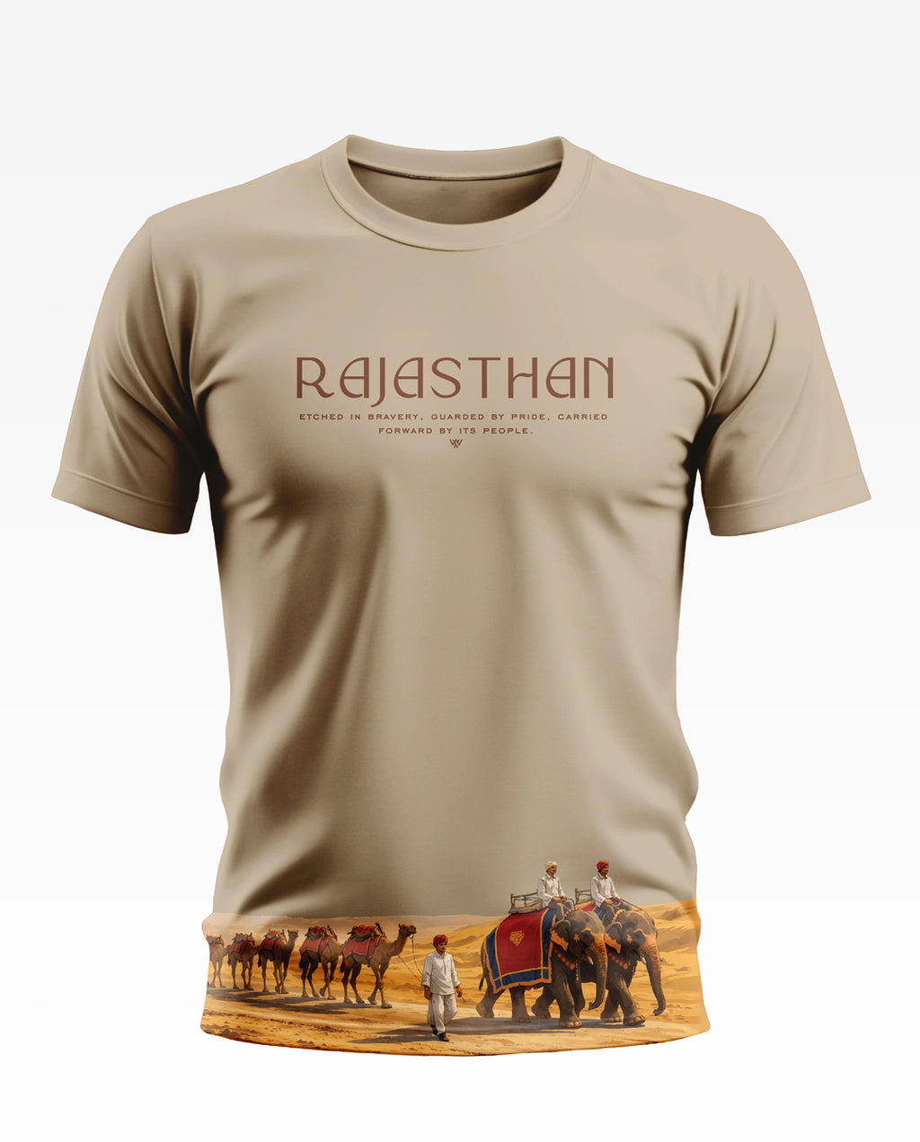 Rajasthan Guarded By Pride Soft Cotton T-shirt