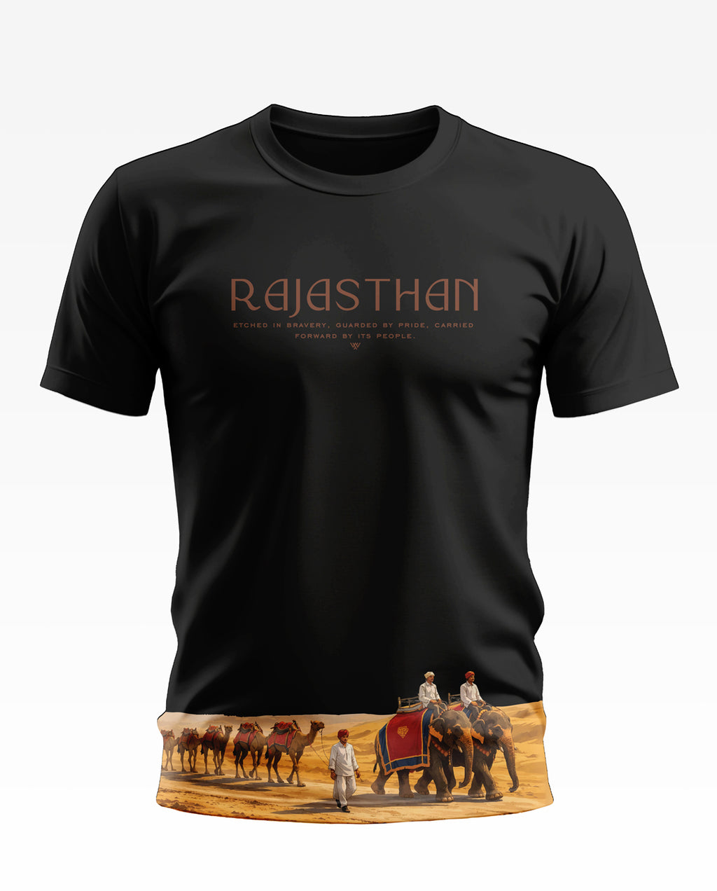Rajasthan Guarded By Pride Soft Cotton T-shirt