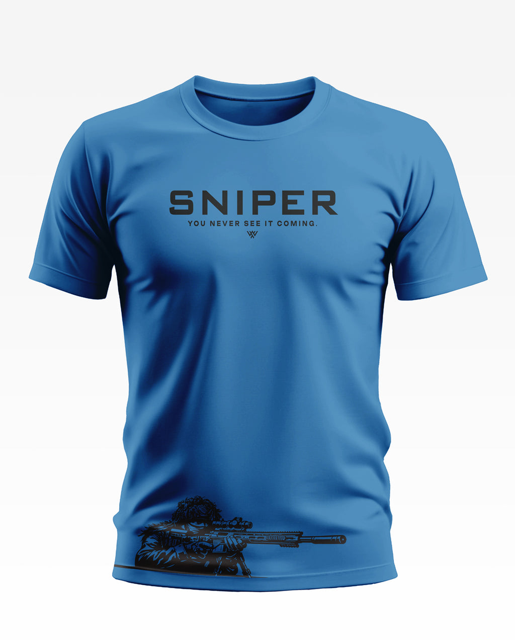 Sniper You Never See It Coming Cotton T-shirt
