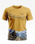 Ladak Born to ride Cotton T-shirt