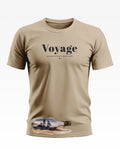 Voyage Navy Cotton T-shirt