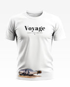 Voyage Navy Cotton T-shirt