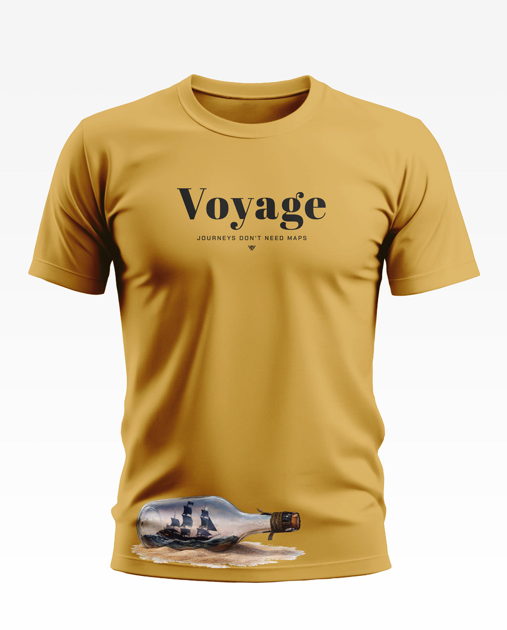 Voyage Navy Cotton T-shirt