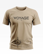 Voyage Leaves Footprints Cotton T-shirt