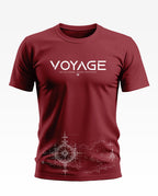 Voyage Leaves Footprints Cotton T-shirt