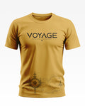 Voyage Leaves Footprints Cotton T-shirt