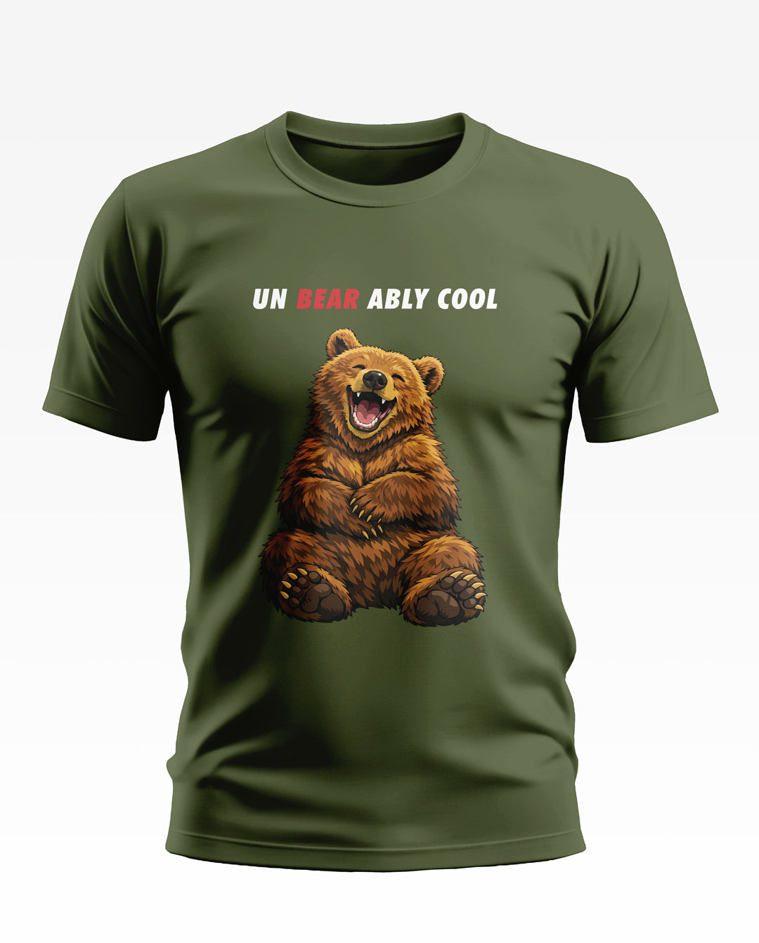 Un Bear Ably Cool Cotton T-shirt