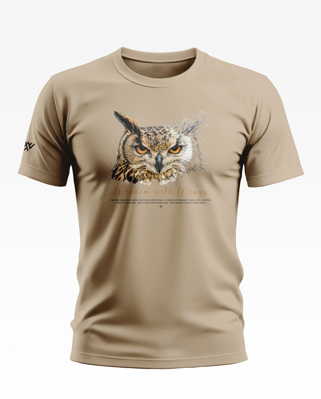 Wisdom With Wings Cotton T-shirt