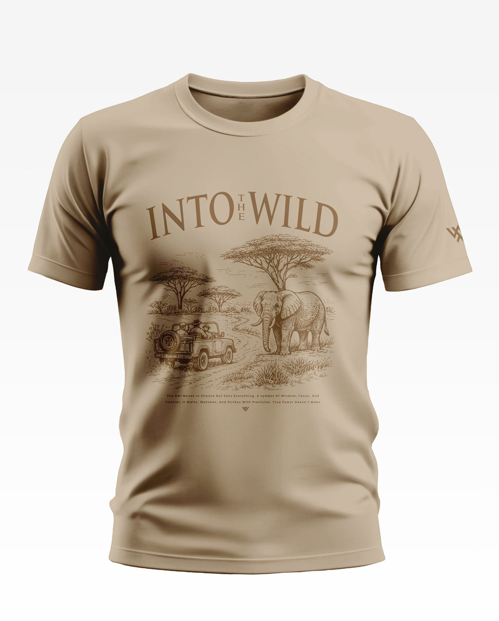 Into The Wild Sees Everything Cotton T-shirt