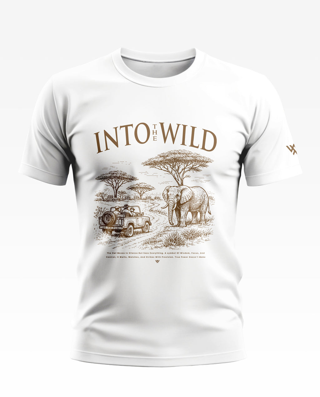 Into The Wild Sees Everything Cotton T-shirt