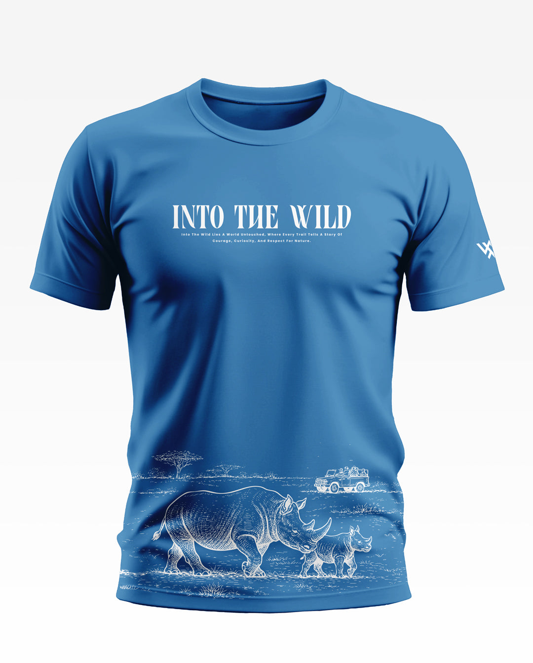 Into The Wild lies A World Cotton T-shirt