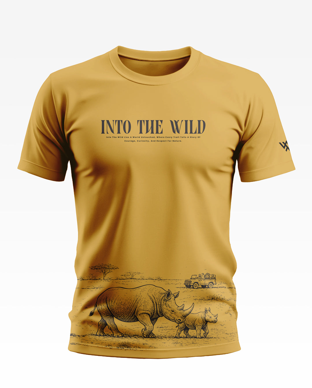 Into The Wild lies A World Cotton T-shirt
