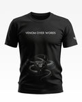 Venom Over Words Cotton T-shirt