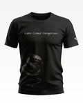 Calm Coiled Dangerous Cotton T-shirt