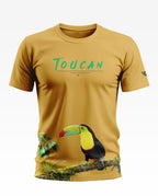 Toucan Between Sky And Forest Cotton T-shirt