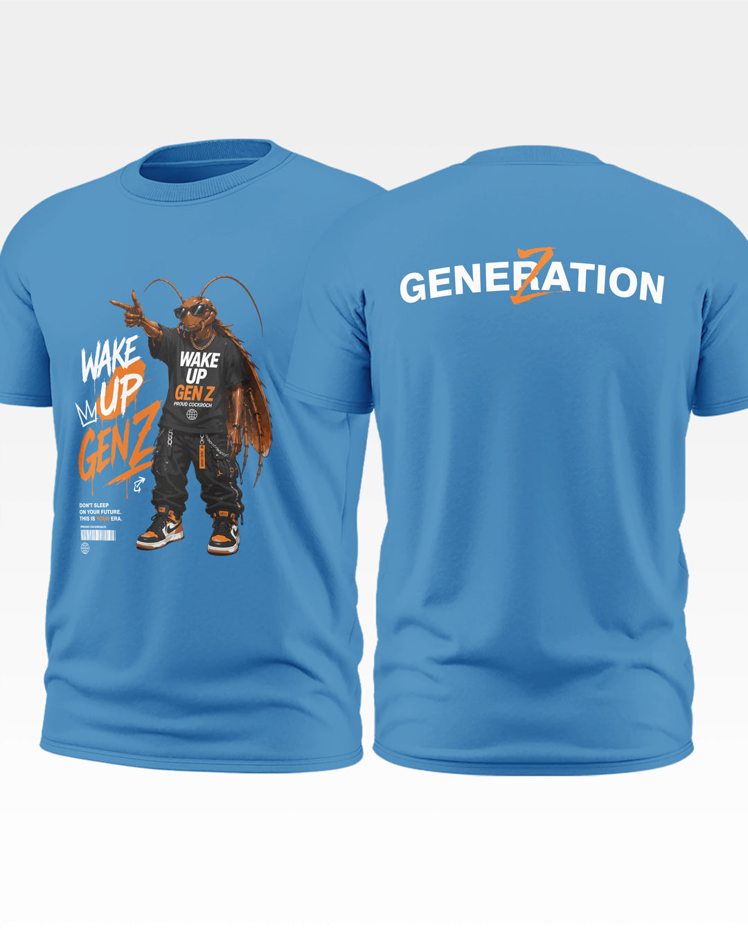 Wake Up GenZ Cotton T-shirt
