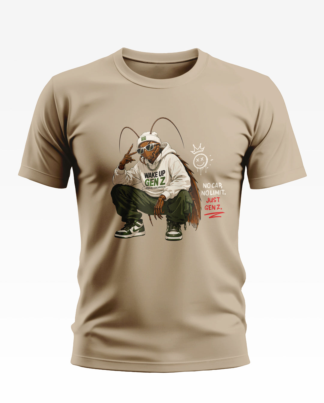Proud Cockroach Cotton T-shirt