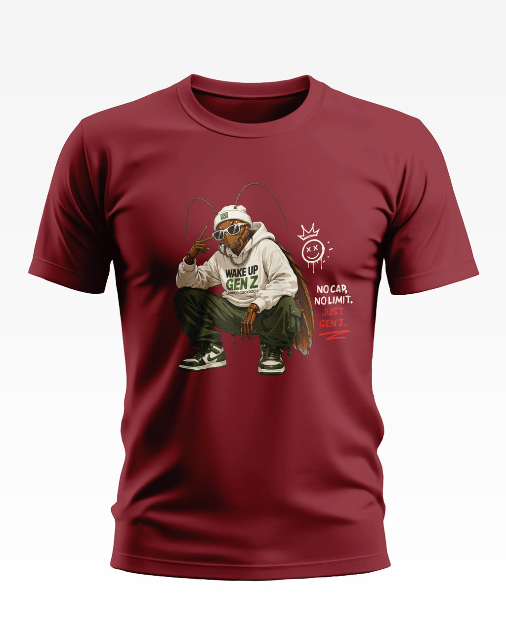 Proud Cockroach Cotton T-shirt