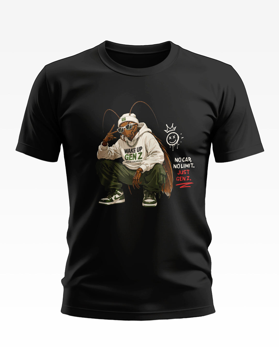Proud Cockroach Cotton T-shirt