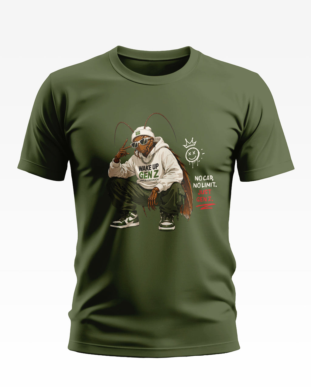 Proud Cockroach Cotton T-shirt