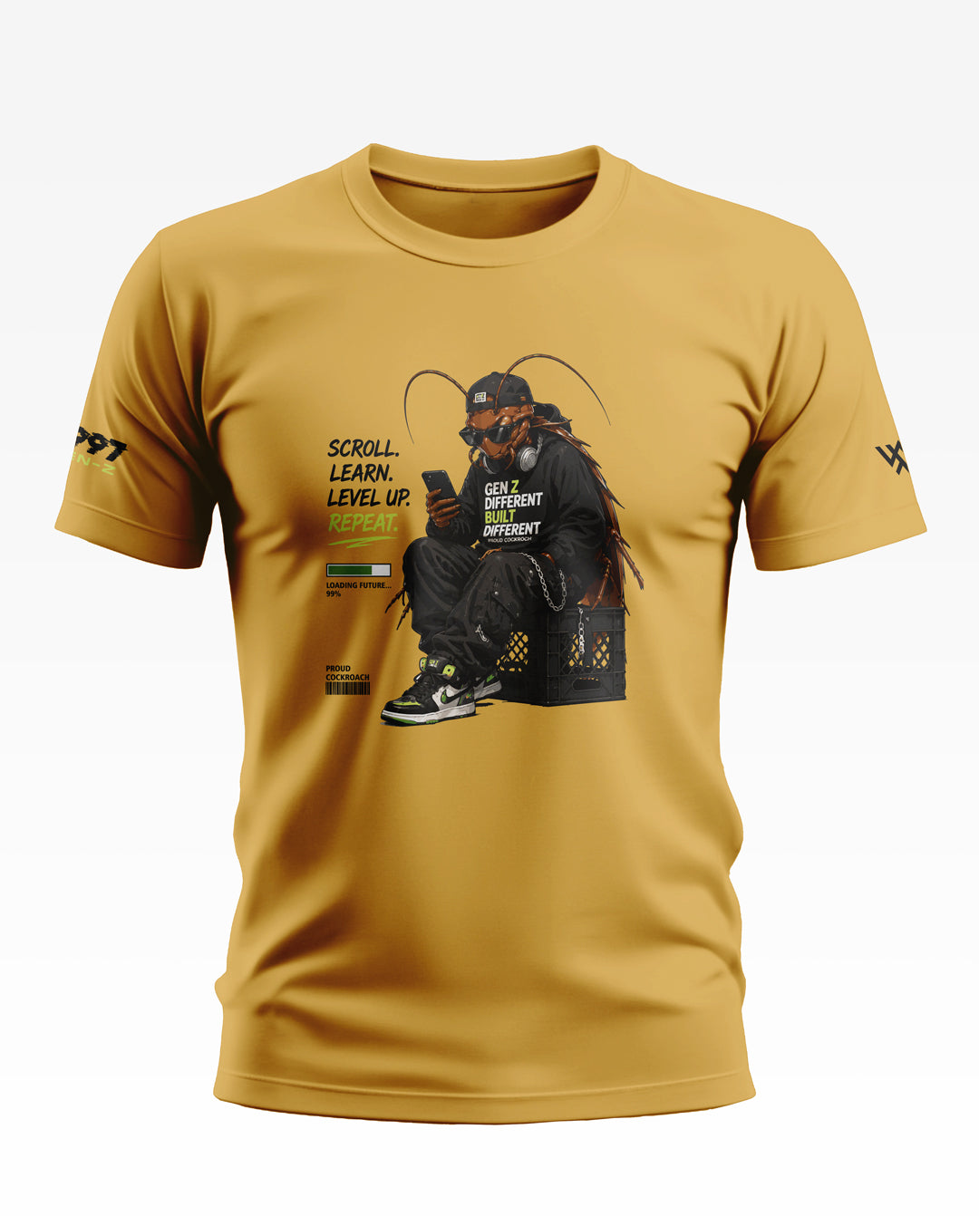 1997 Level Up GenZ Cotton T-shirt – Warriorworld