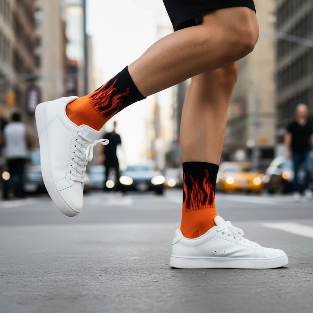 7-Pair Fire Edition Full Socks Combo